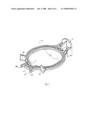 CONNECTION HEAD FOR AN ABSORBER OF AN ANESTHETIC BREATHING SYSTEM diagram and image