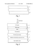 Method of making a photovoltaic device or front substrate with barrier layer for use in same and resulting product diagram and image