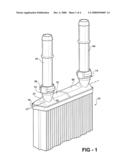 LOW PROFILE HEATER CORE CONNECTOR diagram and image