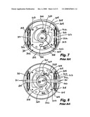 Cam-Actuated Centrifugal Brake for Preventing Backspin diagram and image