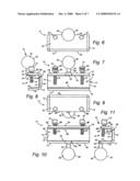 Portable aviation clamp diagram and image