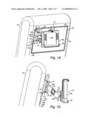 Portable aviation clamp diagram and image