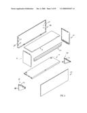 FURNITURE STORAGE UNIT AND METHOD diagram and image