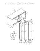 FURNITURE STORAGE UNIT AND METHOD diagram and image