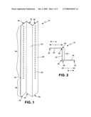 Post for wood fence system diagram and image