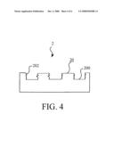 Semiconductor substrate with electromagnetic-wave-scribed nicks, semiconductor light-emitting device with such semiconductor substrate and manufacture thereof diagram and image