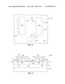 MOS STRUCTURES WITH REMOTE CONTACTS AND METHODS FOR FABRICATING THE SAME diagram and image