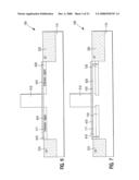 SEMICONDUCTOR TRANSISTORS WITH EXPANDED TOP PORTIONS OF GATES diagram and image