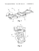 Body Mount with Plug-In Damping Device for Vehicles diagram and image