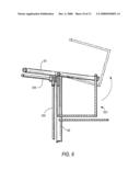 COLLAPSIBLE TRANSPORTATION DEVICE HAVING A BASKET WITH A MOVABLE FLOOR diagram and image