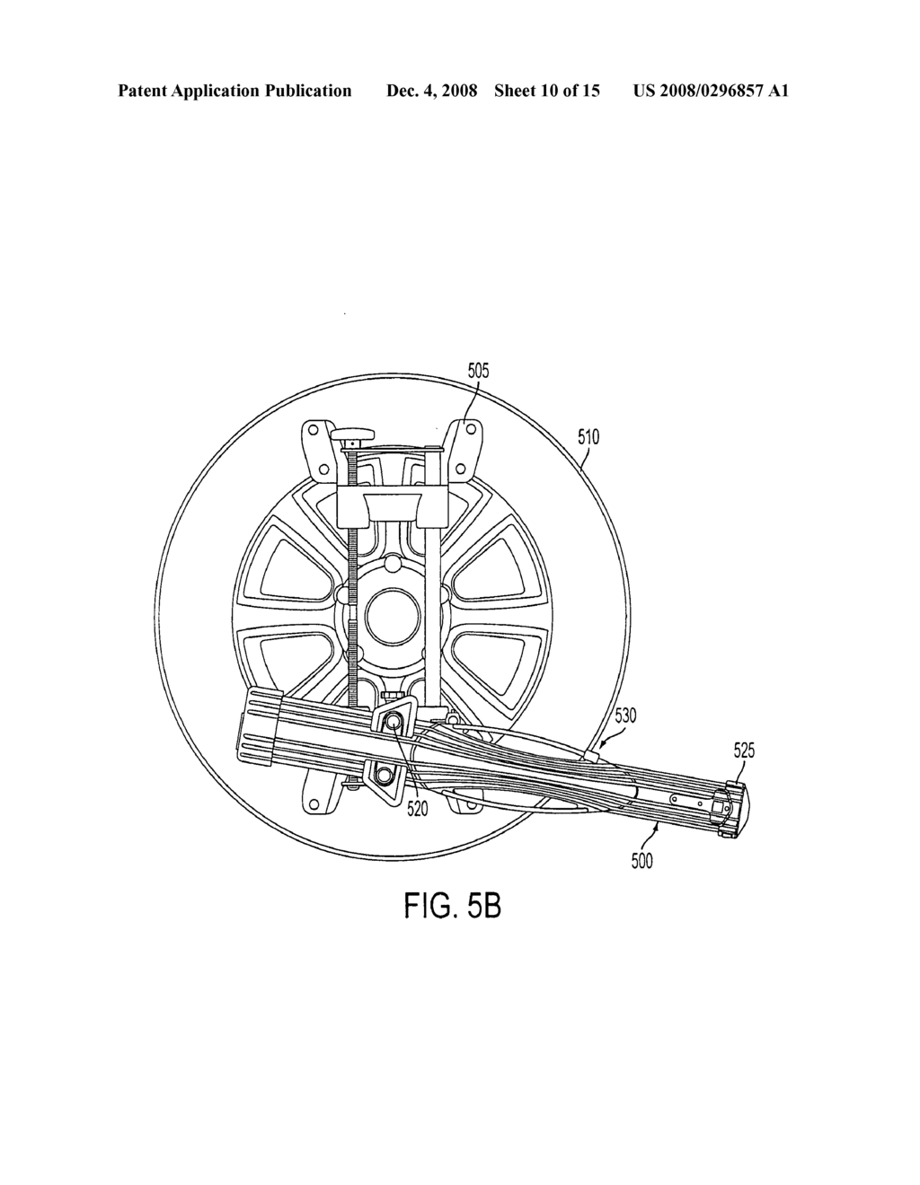 Lightweight wheel clamp for vehicle wheel alignment system - diagram, schematic, and image 11