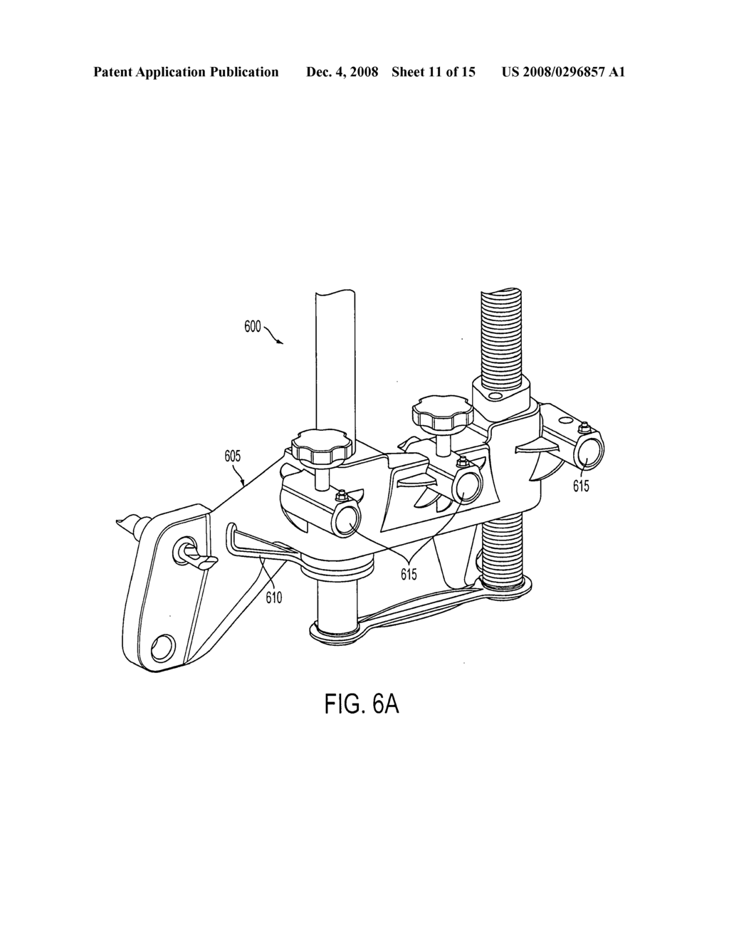 Lightweight wheel clamp for vehicle wheel alignment system - diagram, schematic, and image 12