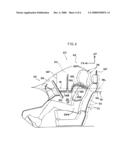 Air bag device for automobile diagram and image