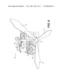 Wind-powered generator and assemblies therewith diagram and image