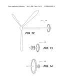 Wind-powered generator and assemblies therewith diagram and image