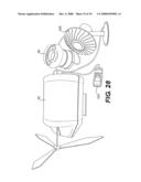 Wind-powered generator and assemblies therewith diagram and image