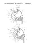 Interior parts for a vehicle diagram and image