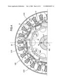 Rotor for rotating electrical machine diagram and image