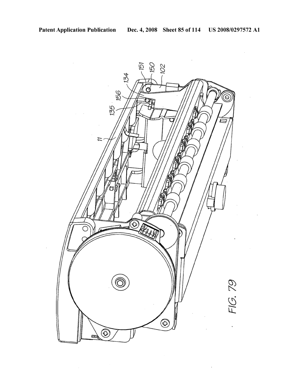 INK CARTRIDGE UNIT FOR AN INKJET PRINTER WITH AN INK REFILL FACILITY - diagram, schematic, and image 86