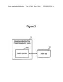 Work instruction sheet preparing device, method and program diagram and image