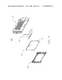 SLIDING COVER MECHANISM OF PORTABLE ELECTRONIC DEVICE diagram and image