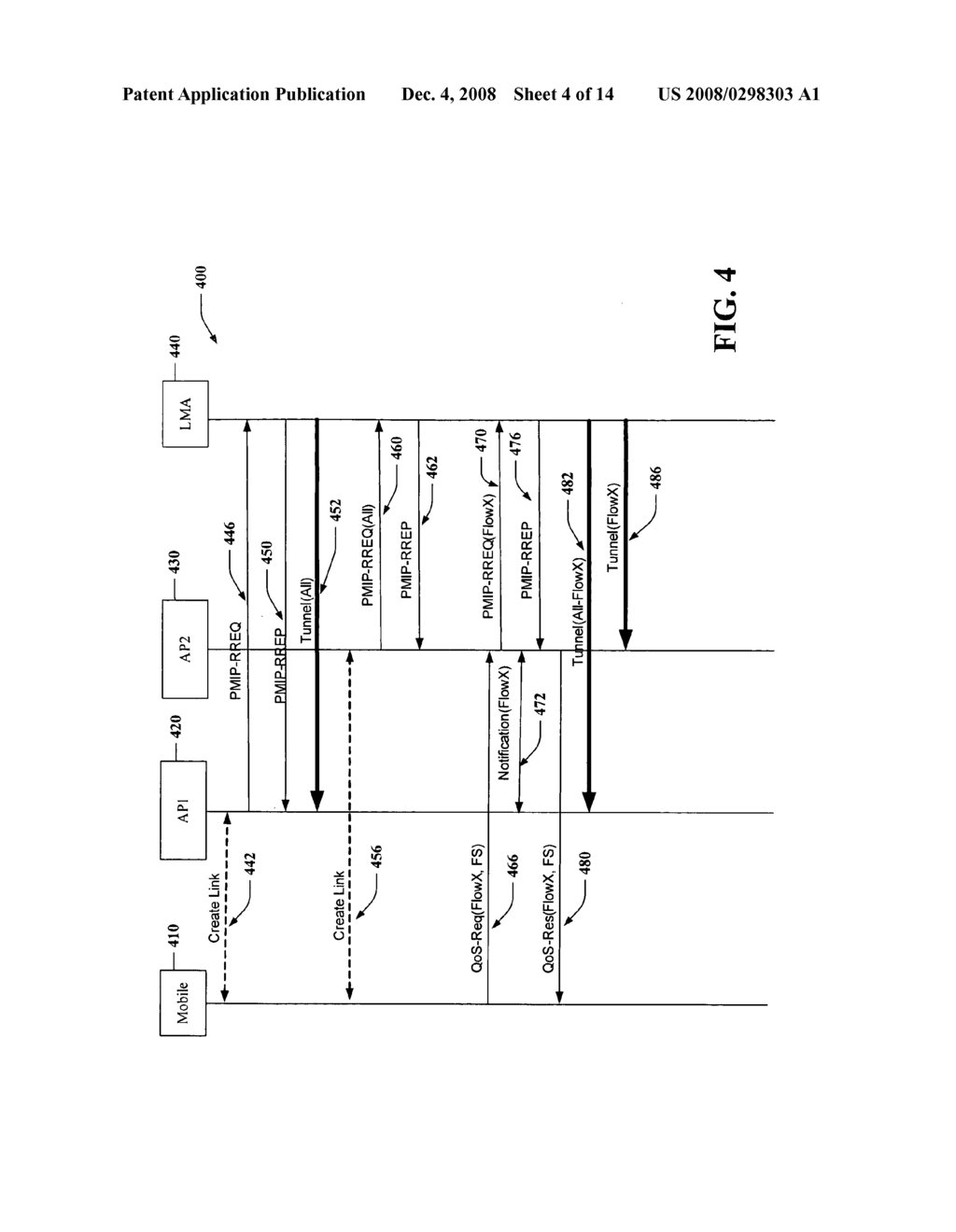 MULTI-LINK SUPPORT FOR NETWORK BASED MOBILITY MANAGEMENT SYSTEMS - diagram, schematic, and image 05