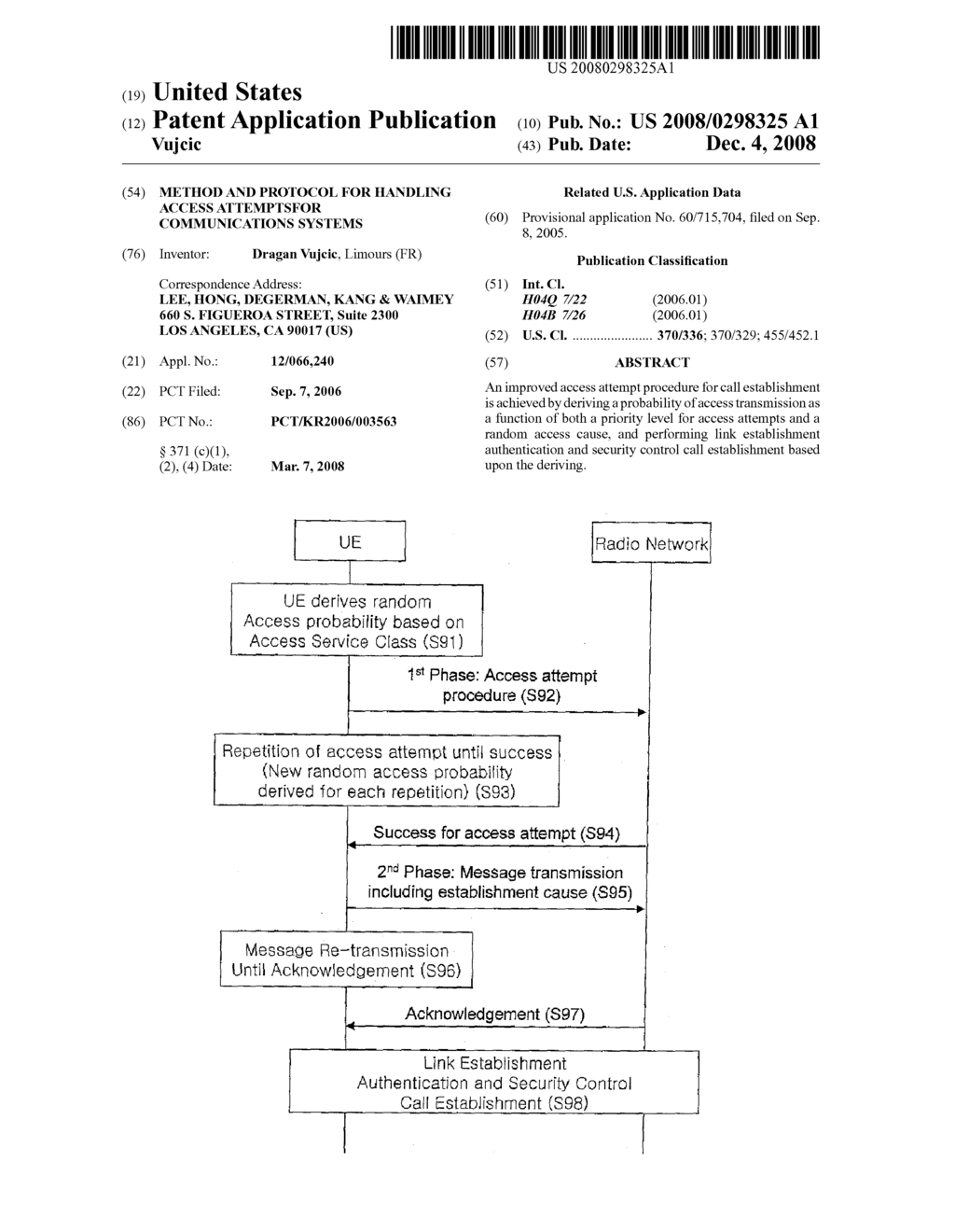 Method and Protocol for Handling Access Attemptsfor Communications Systems - diagram, schematic, and image 01