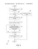 System and method for providing audio cues in operation of a VoIP service diagram and image