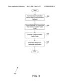 System and method for providing audio cues in operation of a VoIP service diagram and image