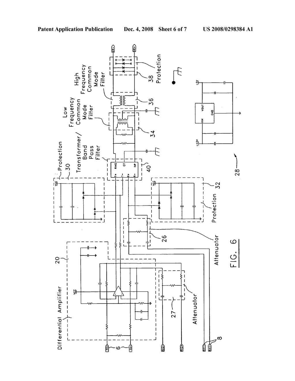 Ruggedized Analog Front-End for a Network Communicative Device in a Railway-Like Environment - diagram, schematic, and image 07