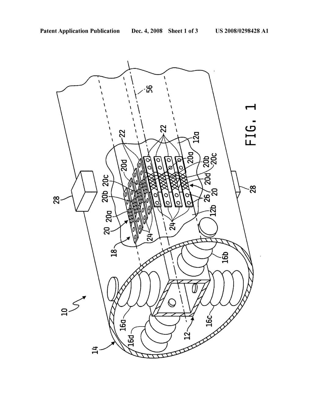 Temperature monitor for bus structure flex connector - diagram, schematic, and image 02