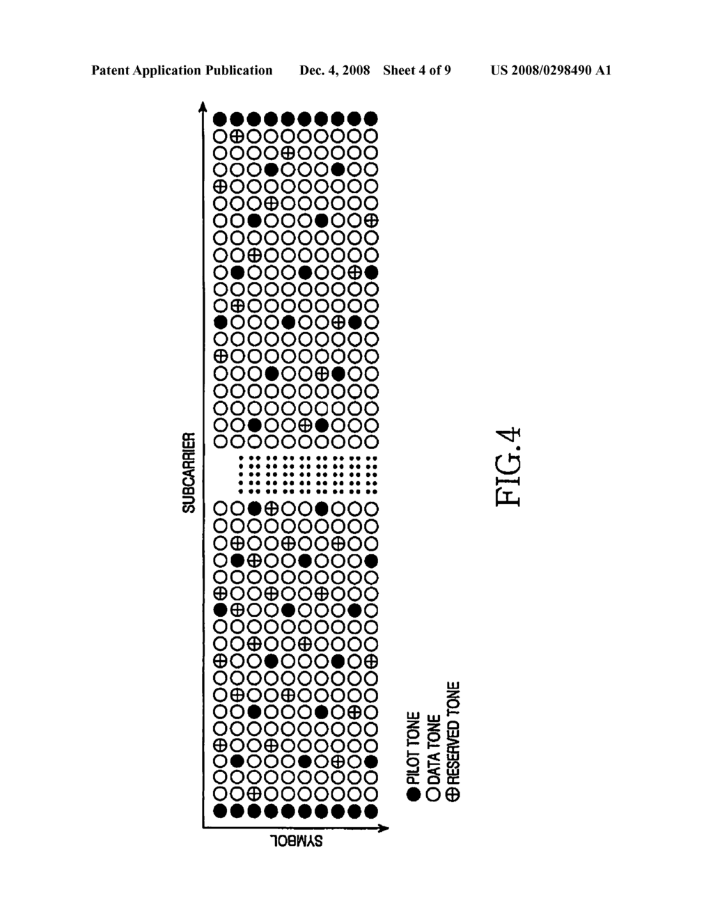 APPARATUS AND METHOD FOR REDUCING PEAK TO AVERAGE POWER RATIO IN AN ORTHOGONAL FREQUENCY DIVISION MULTIPLEXING SYSTEM - diagram, schematic, and image 05