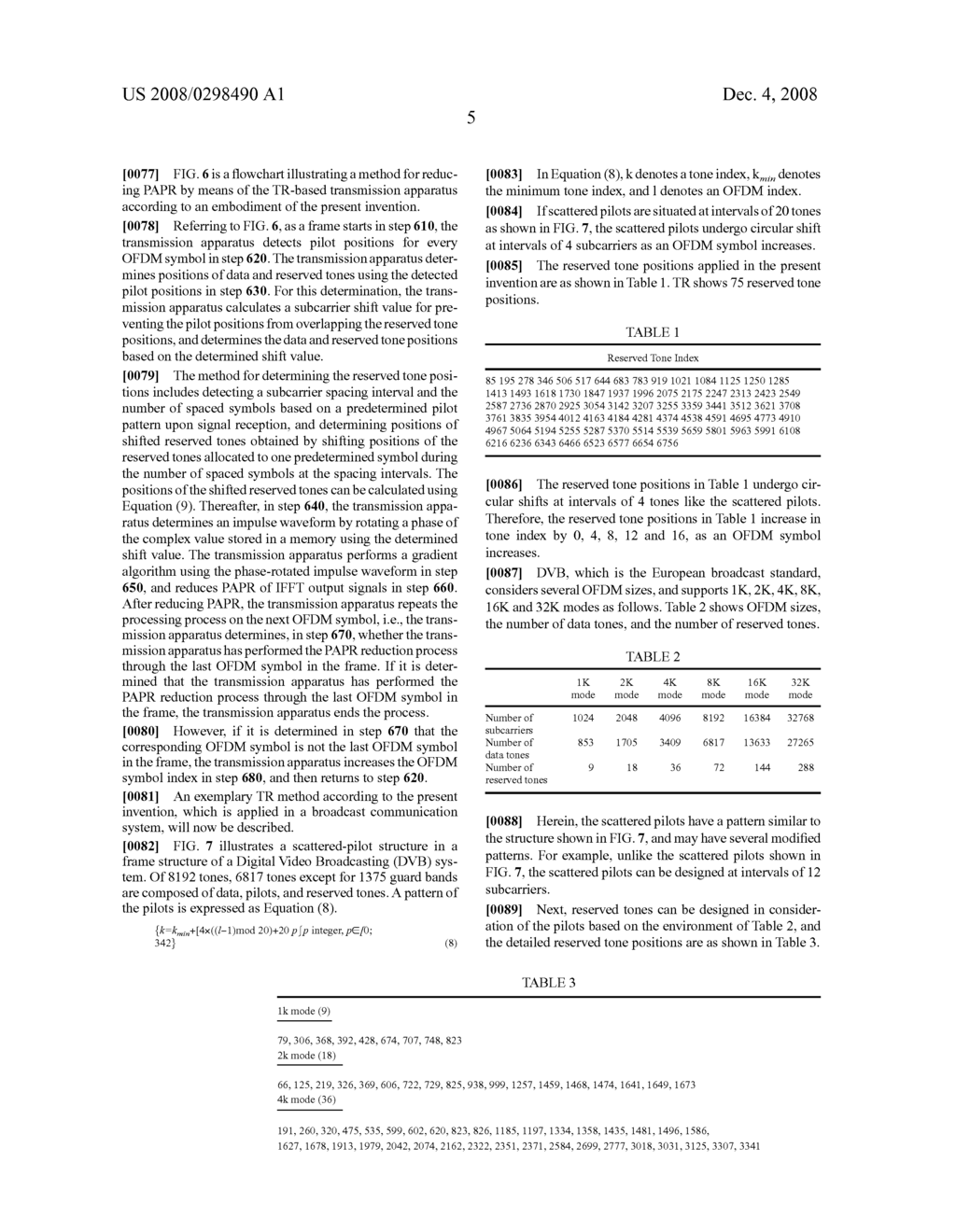 APPARATUS AND METHOD FOR REDUCING PEAK TO AVERAGE POWER RATIO IN AN ORTHOGONAL FREQUENCY DIVISION MULTIPLEXING SYSTEM - diagram, schematic, and image 15