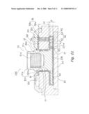 HYDRODYNAMIC BEARING DEVICE, SPINDLE MOTOR EQUIPPED WITH SAME, AND RECORDING AND REPRODUCING APPARATUS diagram and image