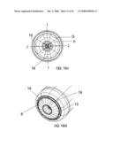 Method of Processing a Container and Base Cup Structure for Removal of Vacuum Pressure diagram and image