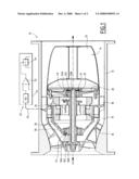 FAN WITH MEANS OF DETECTING DEGRADATION OF THE BEARINGS diagram and image