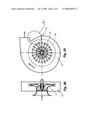 Unit for treating air with controlled flow diagram and image