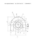 Unit for treating air with controlled flow diagram and image