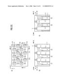 Manufacturing method for forming a recessed channel transistor, method for forming a corresponding integrated semiconductor memory device and corresponding self-aligned mask structure diagram and image