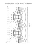 METHOD OF FORMING A SEMICONDUCTOR STRUCTURE COMPRISING AN IMPLANTATION OF IONS IN A MATERIAL LAYER TO BE ETCHED diagram and image