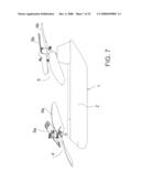 FLYING OBJECT WITH TANDEM ROTORS diagram and image