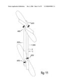 FLYING OBJECT WITH TANDEM ROTORS diagram and image