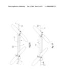 FLYING OBJECT WITH TANDEM ROTORS diagram and image