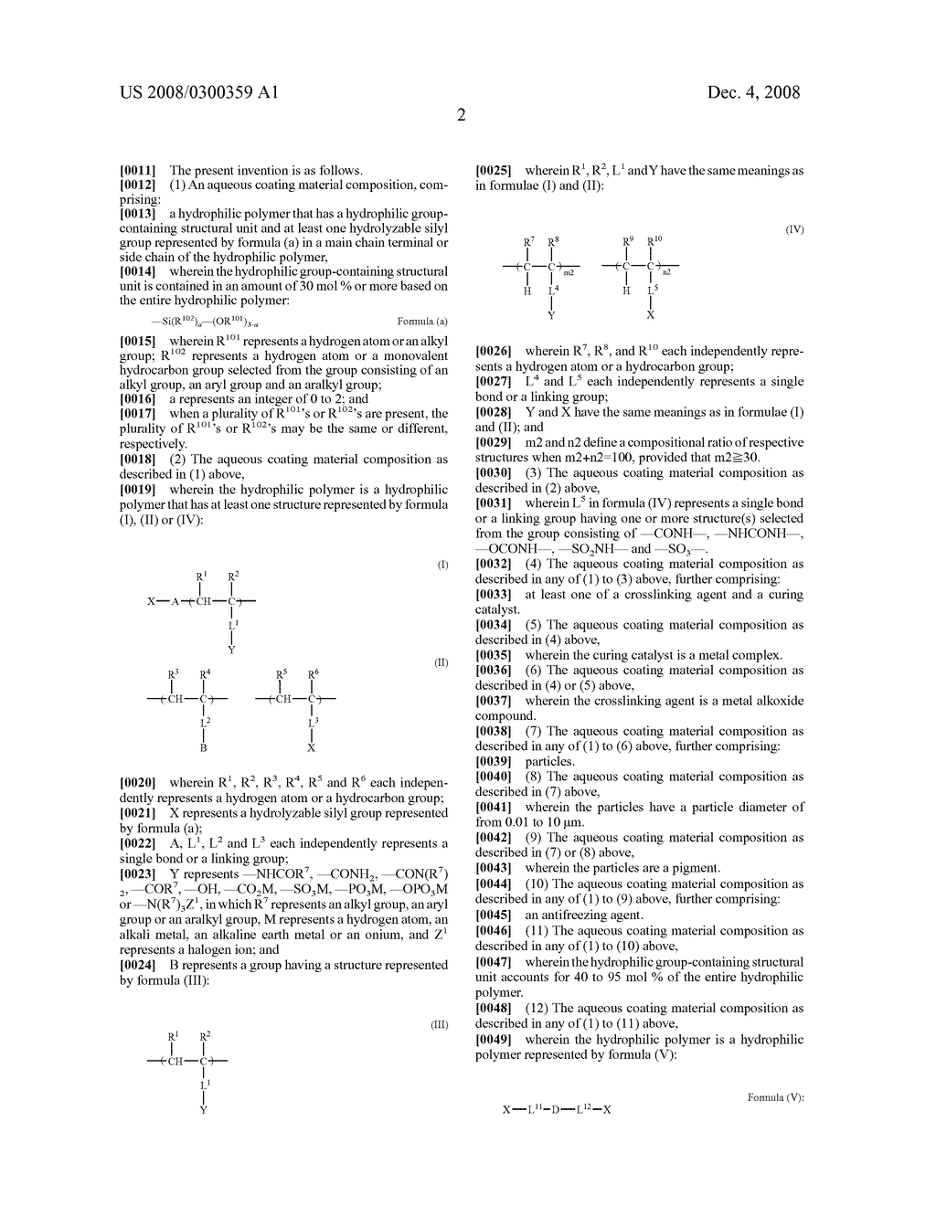 AQUEOUS COATING MATERIAL COMPOSITION - diagram, schematic, and image 03