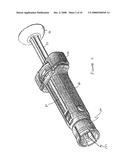 ANTI-NEEDLE STICK SAFETY DEVICE OR SYSTEM FOR USE WITH DRUGS REQUIRING RECONSTITUTION diagram and image