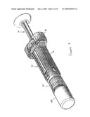 ANTI-NEEDLE STICK SAFETY DEVICE OR SYSTEM FOR USE WITH DRUGS REQUIRING RECONSTITUTION diagram and image