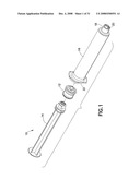 STOPPER AND PLUNGER ROD FOR A PRE-FILLED SYRINGE diagram and image