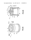 STOPPER AND PLUNGER ROD FOR A PRE-FILLED SYRINGE diagram and image