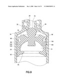 STOPPER AND PLUNGER ROD FOR A PRE-FILLED SYRINGE diagram and image