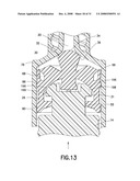 STOPPER AND PLUNGER ROD FOR A PRE-FILLED SYRINGE diagram and image